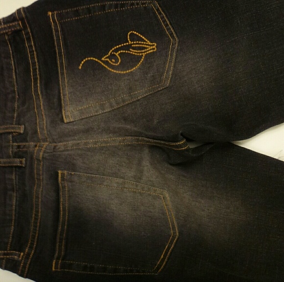 Baby Phat Blk/Grey Jeans - Picture 14 of 16